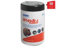 Reinigingsdoek WypAll PowerClean bus 1-laags 6x50 vel groen 7772