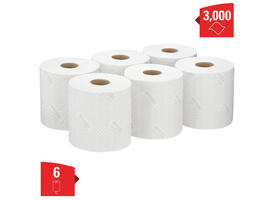 Poetspapier WypAll L10 GeneralClean 1-laags 500 vel wit 7406
