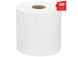 Poetspapier WypAll L10 GeneralClean 1-laags 500 vel wit 7406
