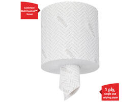 Poetspapier WypAll L10 GeneralClean 1-laags 500 vel wit 7406