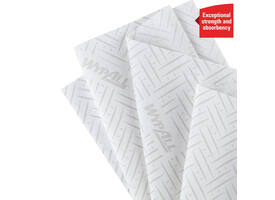 Poetspapier WypAll L10 GeneralClean 1-laags 500 vel wit 7406