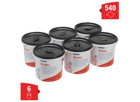 Reinigingsdoek WypAll PowerClean emmer 1-laags 6x90 vel groen 7775