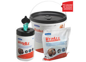 Reinigingsdoek WypAll PowerClean emmer 1-laags 6x90 vel groen 7775