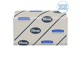 Handdoek Kleenex Ultra i-vouw 2-laags 215x415mm 30x94 vel wit 6772