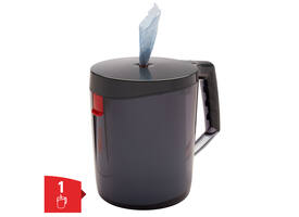 Poetspapierdispenser WypAll L10 Reach draagbare dispenser zwart 6221