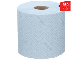 Poetspapier WypAll L10 GeneralClean 1-laags 630 vel blauw 7494