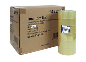 Verpakkingstape IEZZY PP 50mmx150m (Jumbo) transparant 6 rollen