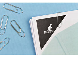 Paperclip Kangaro 32mm hoekig verzinkt doos à 100 stuks