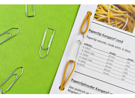 Paperclip Kangaro 32mm hoekig verzinkt doos à 100 stuks