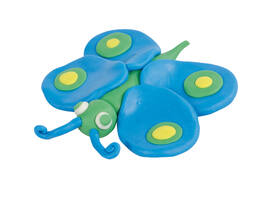 Klei Creall supersoft rood/blauw/groen/geel/wit 450gr