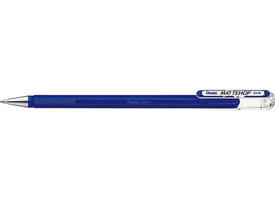 Gelschrijver Pentel K110 Mattehop medium blauw