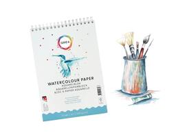 Aquarelblok Qrea A5 20 vel 200gr spiraal