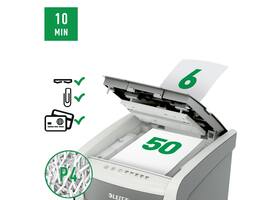 Papiervernietiger Leitz IQ Auto+ Small Office 50X P4 snippers 4x28mm