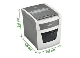 Papiervernietiger Leitz IQ Auto+ Small Office 50X P4 snippers 4x28mm