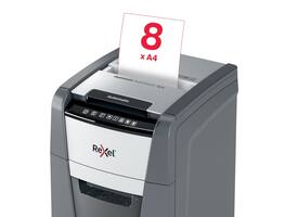 Papiervernietiger Rexel Optimum Auto+ 90X snippers 4x28mm