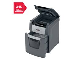 Papiervernietiger Rexel Optimum Auto+ 90X snippers 4x28mm