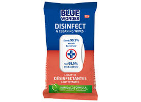 Desinfectiereinigerdoekjes Blue Wonder 72stuks