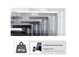 Monitorstandaard Fellowes Premium grafiet