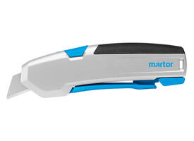 Veiligheidsmes Martor Secupro 625 trapezium 21mm zilver