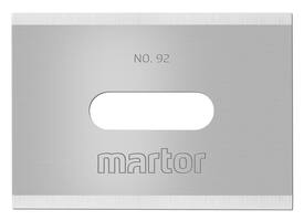 Reservemes Martor rechthoekig nr. 92 10 stuks
