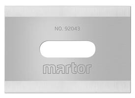 Reservemes Martor rechthoekig nr. 92043 10 stuks