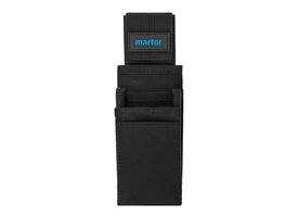 Riemtas Martor met clip L zwart
