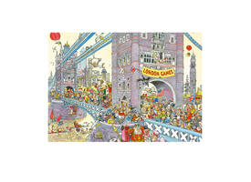 Puzzel Wasgij Retro Mystery 8 Laatste Horde 1000 stukjes