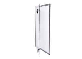 Binnenvitrine wand MAULextraslim whiteboard 9xA4 met slot