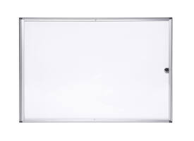 Binnenvitrine wand MAULextraslim whiteboard 8xA4 met slot