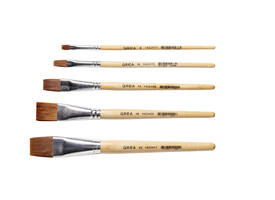 Kwast Qrea synthetisch set à 5 breedtes