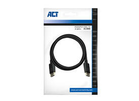 Kabel ACT DisplayPort 1 meter zwart