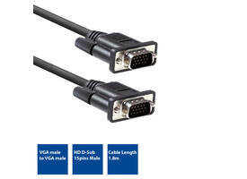 Kabel ACT VGA Monitor 1.8 meter