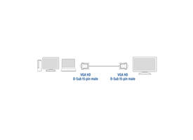 Kabel ACT VGA Monitor 1.8 meter