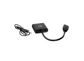 Adapter ACT HDMI naar VGA met audio 0.15 meter