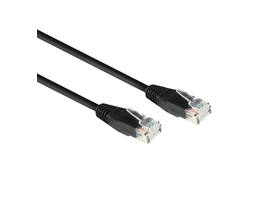 Kabel ACT CAT6 Network koper 5 meter zwart