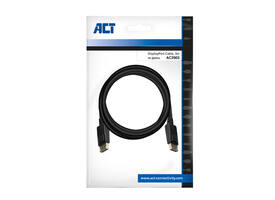 Kabel ACT DisplayPort 3 meter zwart