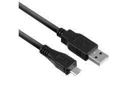 Kabel ACT USB 2.0 naar MicroB laad -en data 1 meter