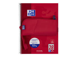 Pennenetui Oxford Stand-Up rood