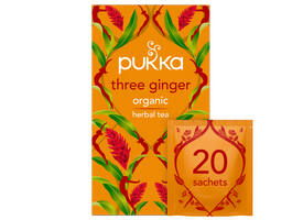 Thee Pukka ginger 20 zakjes