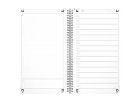Task Manager Oxford 141x246 mm 115vel aqua