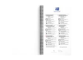 Task Manager Oxford 141x246 mm 115vel blauw