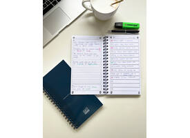 Task Manager Oxford 141x246 mm 115vel blauw