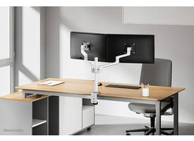 Monitorarm Neomounts NEXT Lite dual 17-27" wit