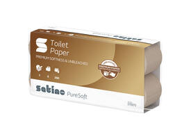 Toiletpapier Satino MT1 PureSoft 3-laags 250 vel naturel 076970