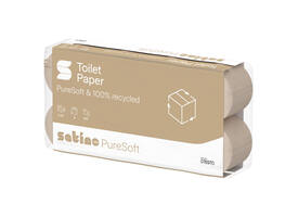 Toiletpapier Satino MT1 Puresoft 3-laags 250 vel naturel 076970