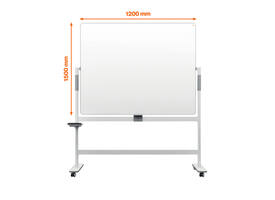 Whiteboard Nobo Move & Meet kantelbaar 120x150cm