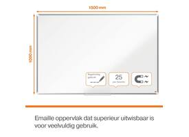Whiteboard Nobo Premium Plus 100x150cm emaille