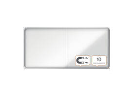 Binnenvitrine Nobo Premium Plus 27xA4 schuifdeur magnetisch