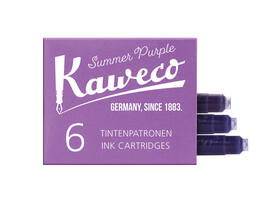 Inktpatroon Kaweco aubergine doosje à 6 stuks