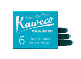 Inktpatroon Kaweco turquoise doosje à 6 stuks